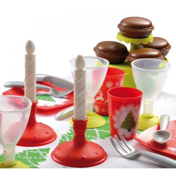 Набор посудки из серии С Новым Годом, 24 предмета  